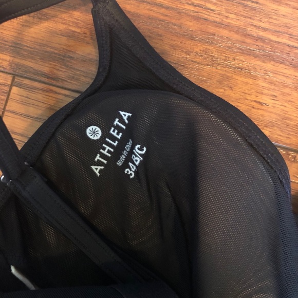 Athleta Smocked Tankini Top - Picture 3 of 3